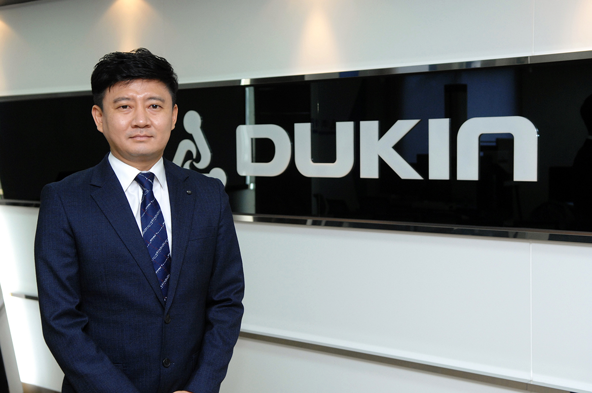 DUKIN 技術部門經理 Mr. Ku Tae Young