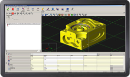MODUS軟體螢幕擷取中的CAD模型