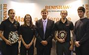 Renishaw apprentice of the year award winners 2012