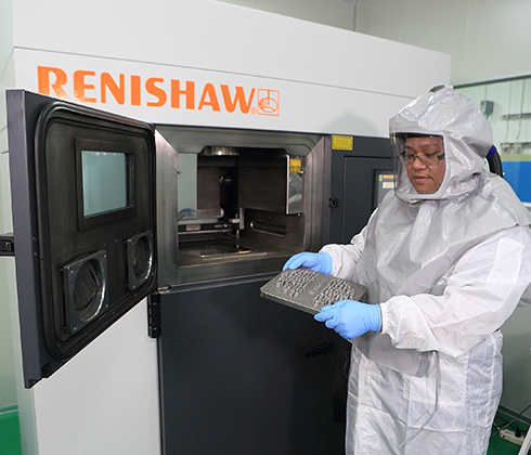 Renishaw AM250 金屬 3D 列印系統在醫療領域的應用