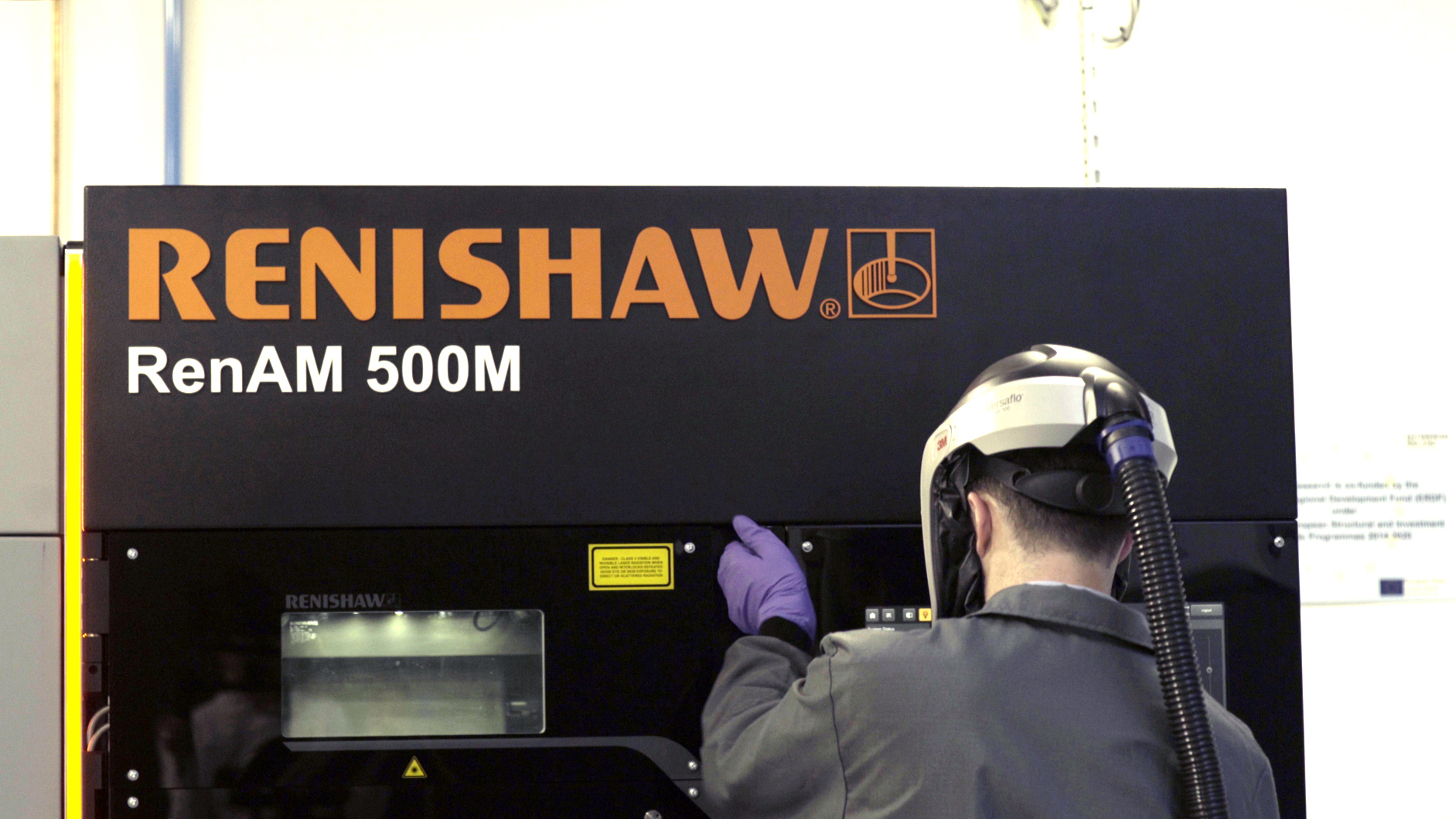 Renishaw AM 系統用於製作實體零件