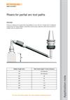 Application note:  Risers for partial arc tool paths